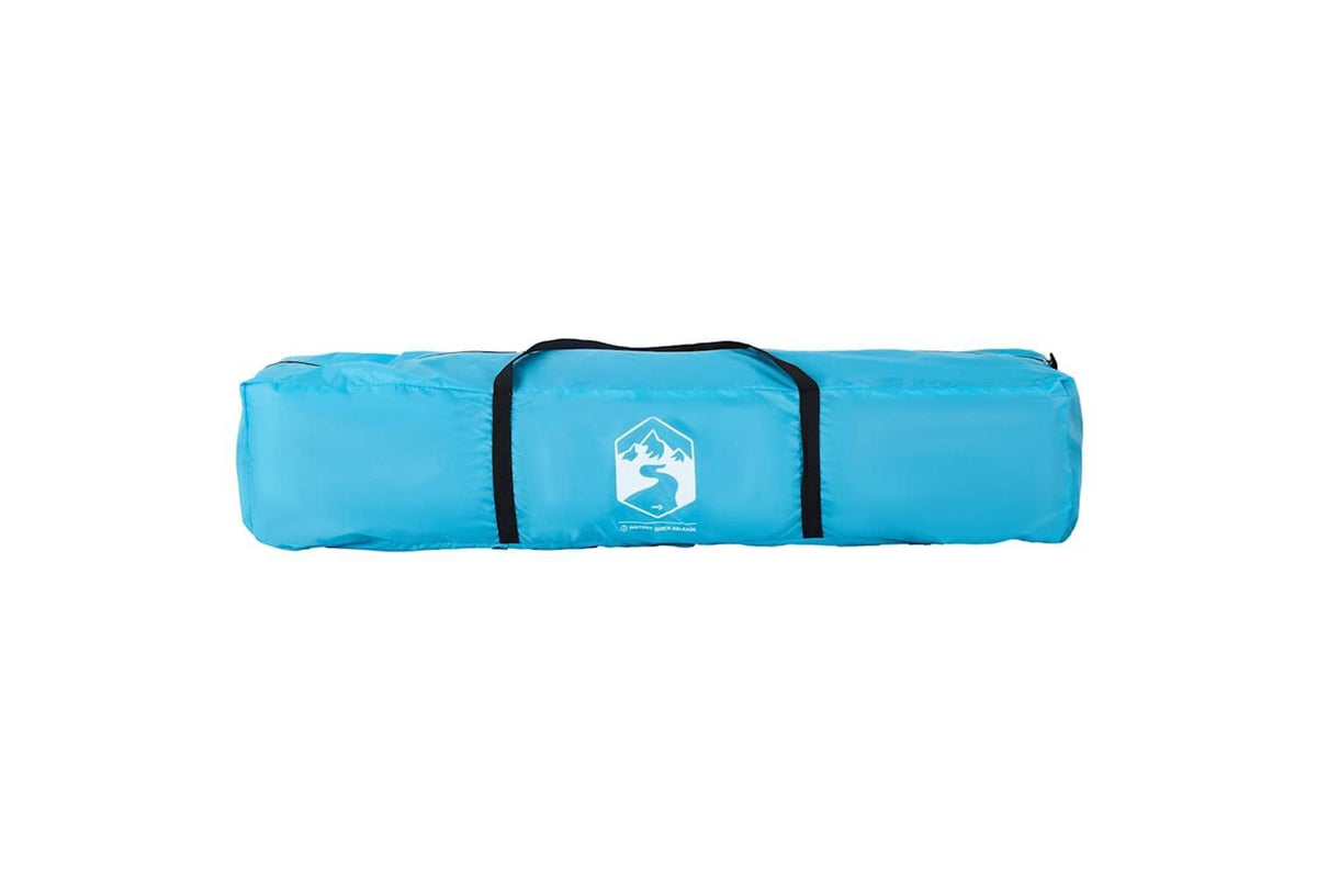 Vidaxl Camping Tent Cabin 4-person Blue Quick Release-9