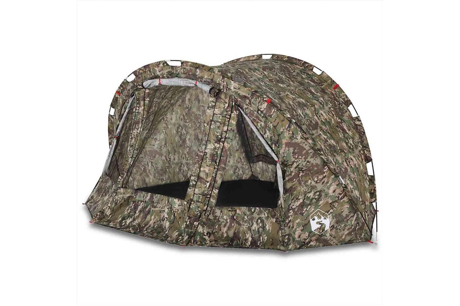 Vidaxl Fishing Tent 4-person Camouflage Waterproof-2