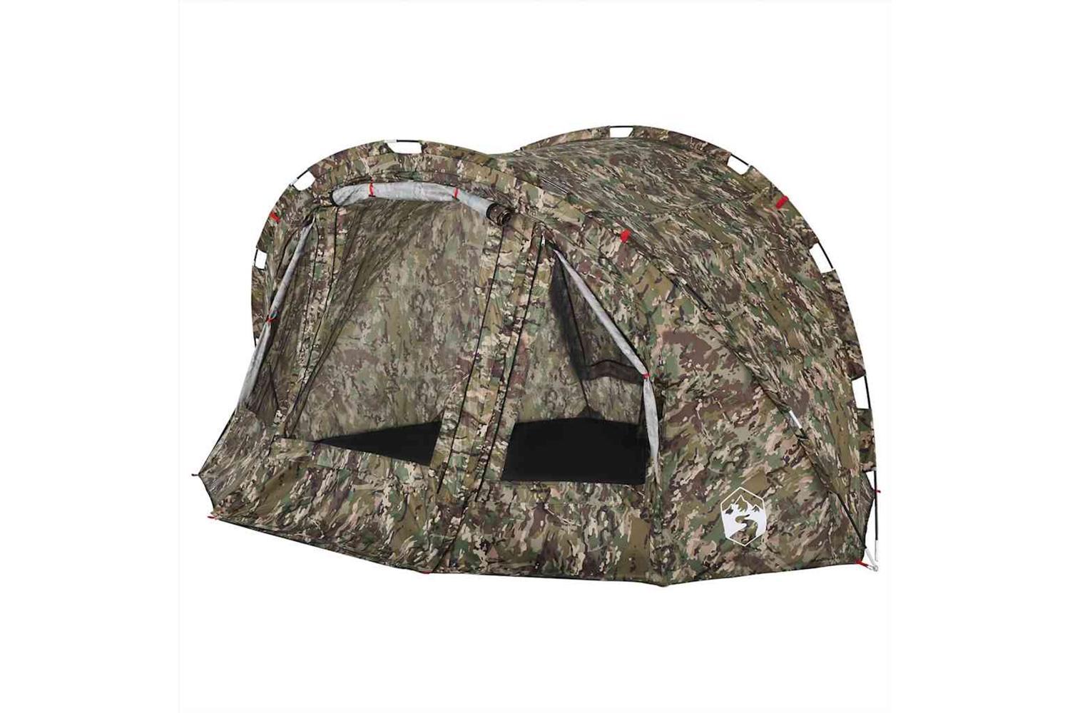 Vidaxl Fishing Tent 4-person Camouflage Waterproof-4