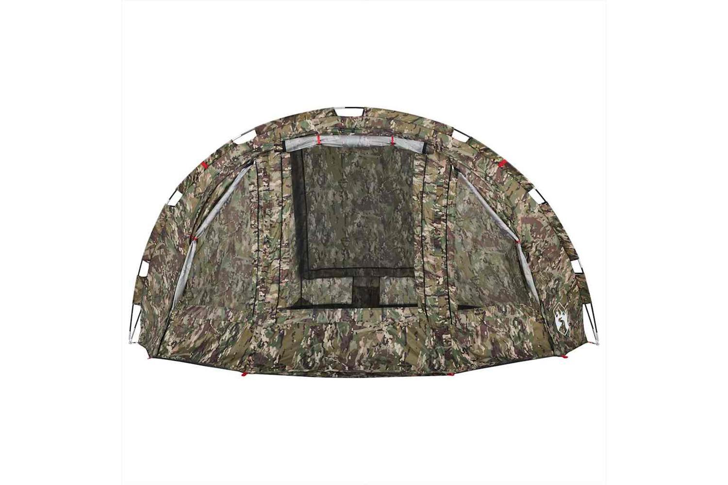 Vidaxl Fishing Tent 4-person Camouflage Waterproof-7