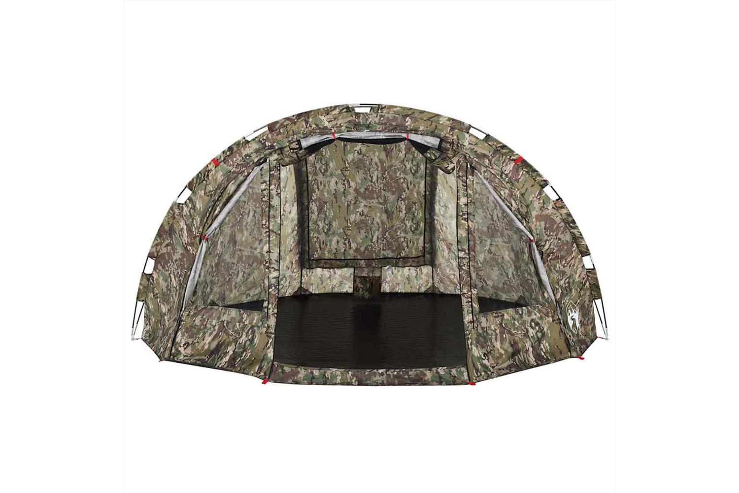 Vidaxl Fishing Tent 4-person Camouflage Waterproof-8