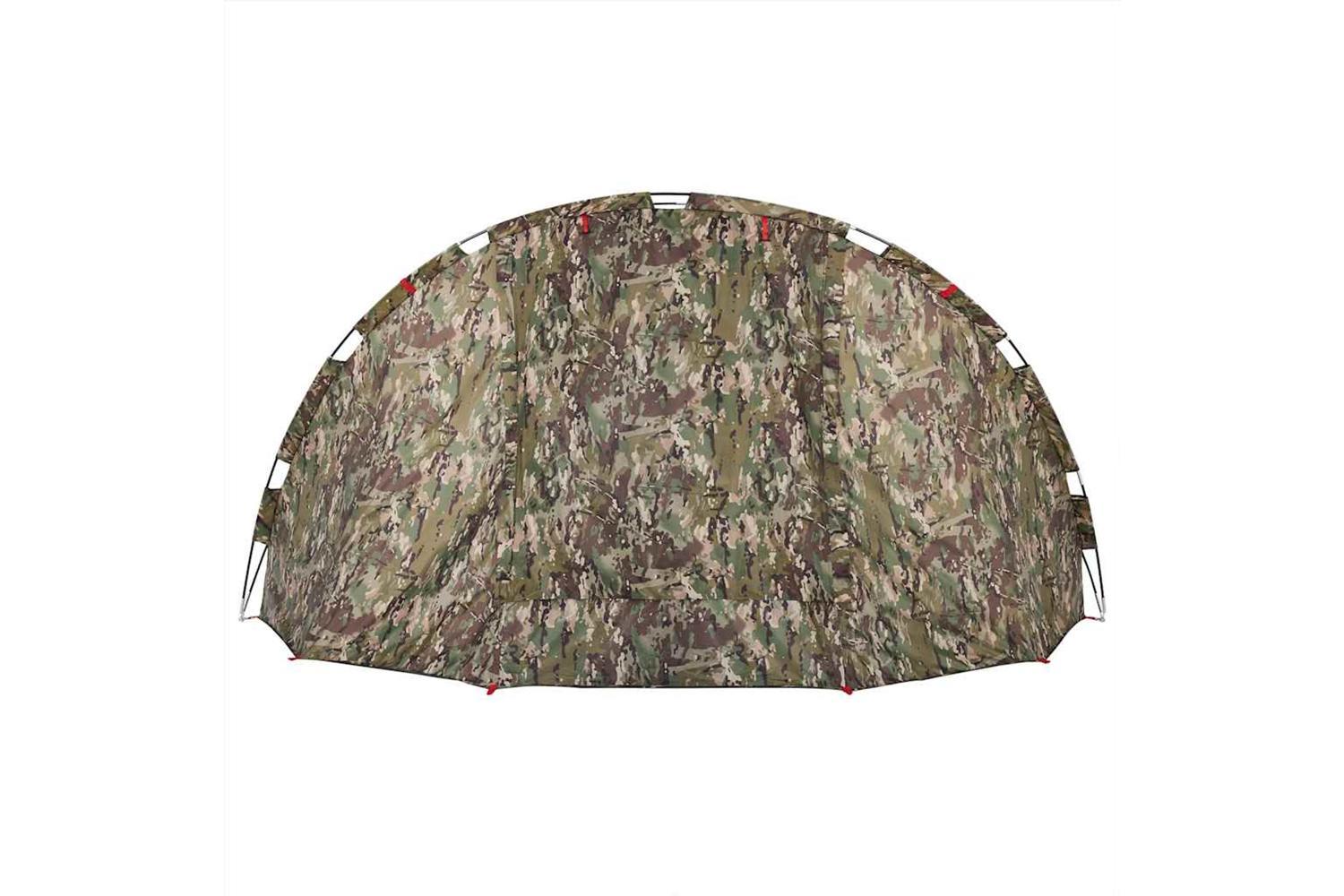 Vidaxl Fishing Tent 4-person Camouflage Waterproof-9