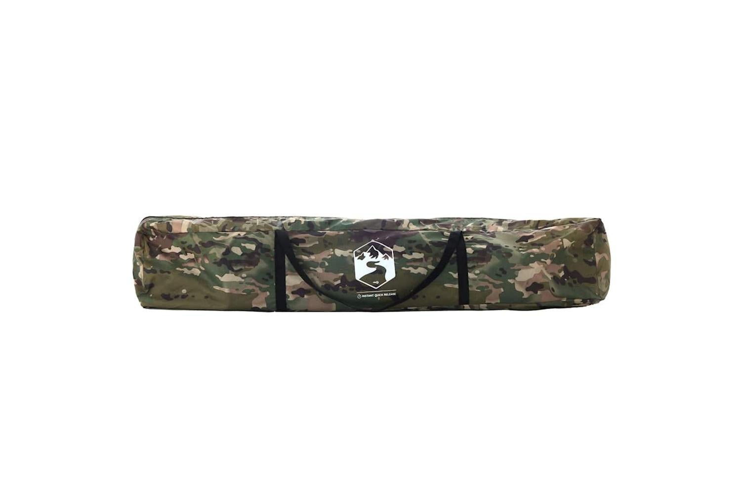 Vidaxl Fishing Tent 4-person Camouflage Quick Release-8