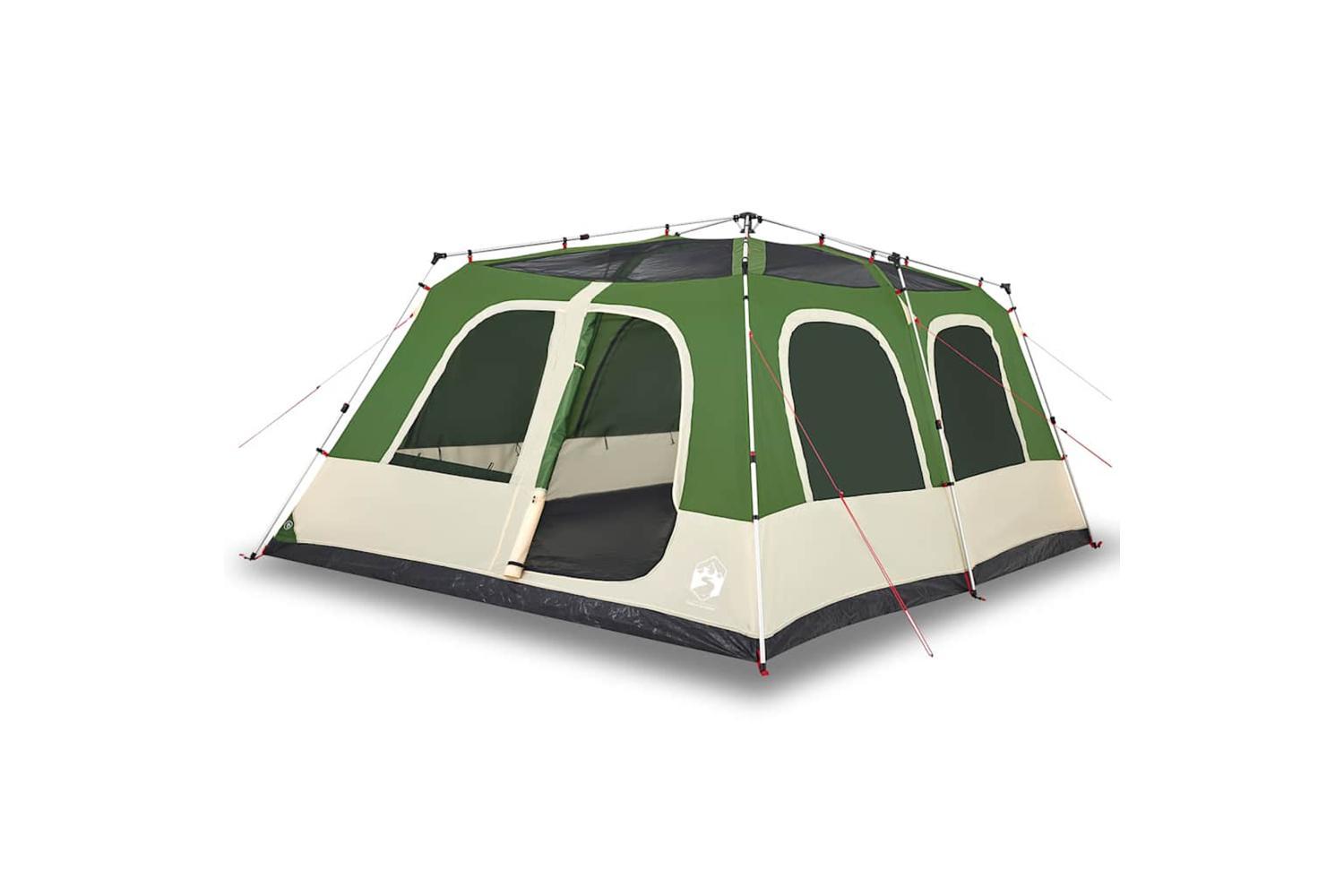 Vidaxl Family Tent Dome 10-person Green Quick Release