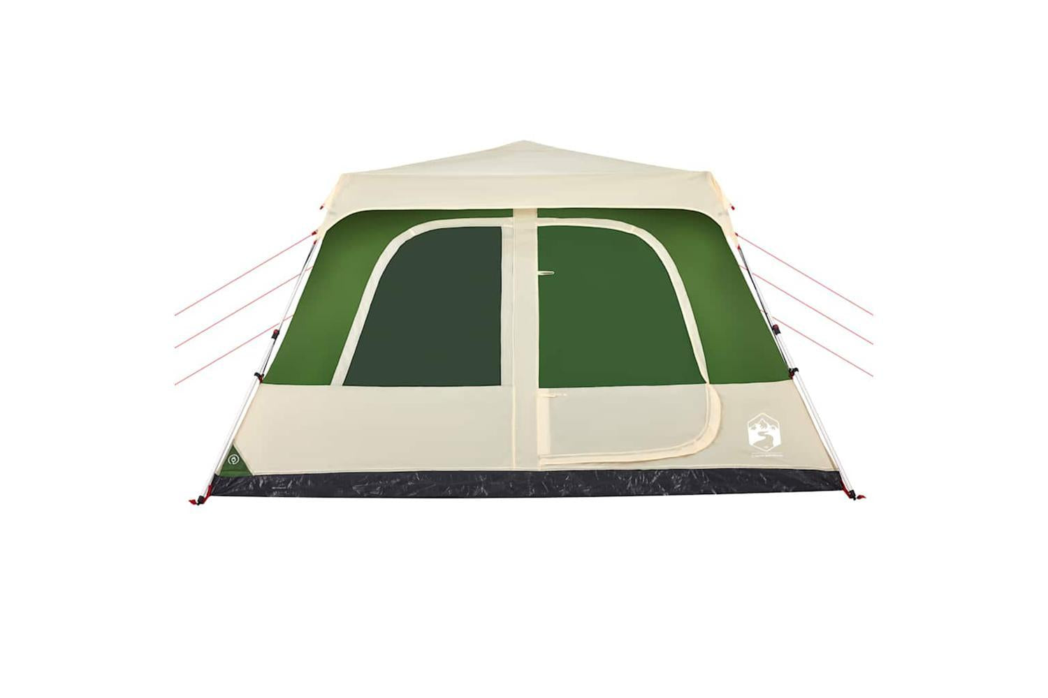 Vidaxl Family Tent Dome 10-person Green Quick Release-5