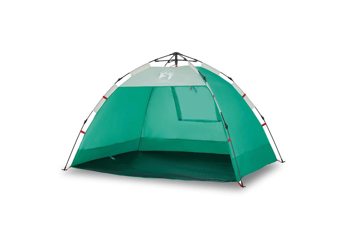 Vidaxl Beach Tent 2-person Sea Green Quick Release Waterproof-2