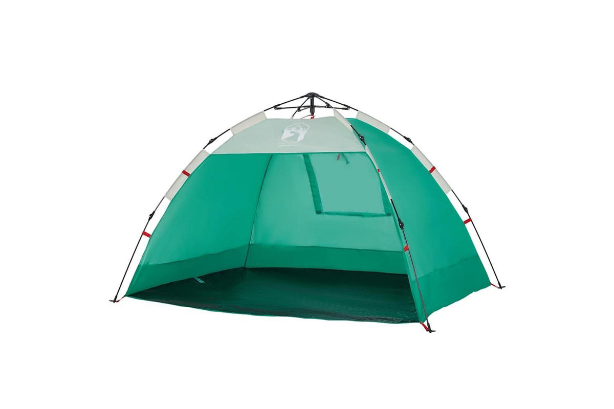 Vidaxl Beach Tent 2-person Sea Green Quick Release Waterproof-4