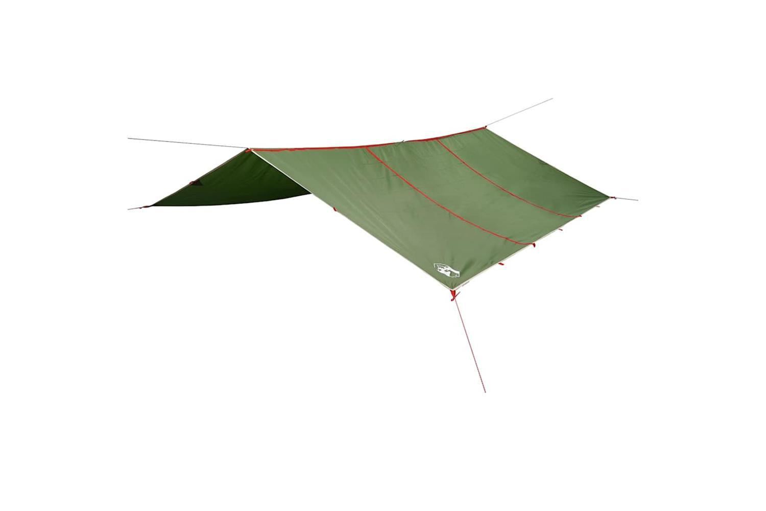 Vidaxl Camping Tarp Green 420x440 Cm Waterproof-2