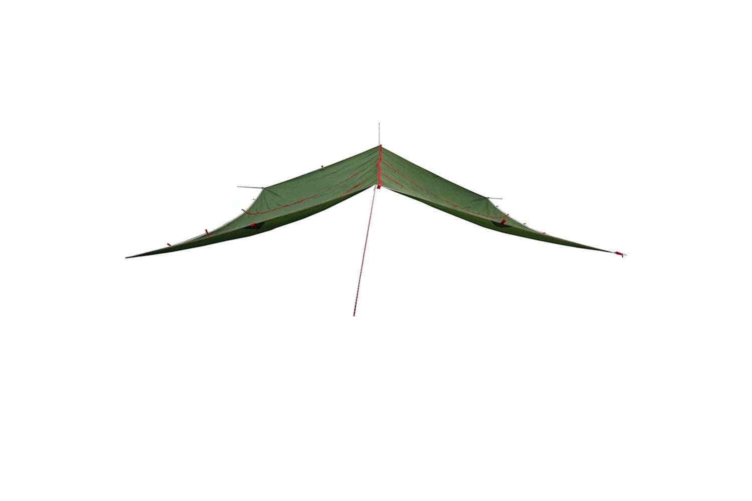 Vidaxl Camping Tarp Green 420x440 Cm Waterproof-4