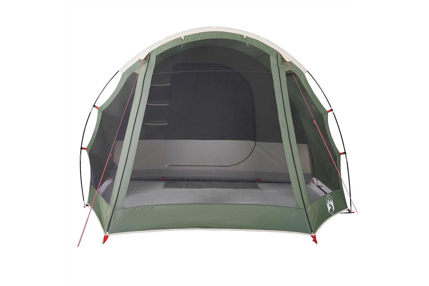 Vidaxl Family Tent Tunnel 8-person Green Waterproof-6