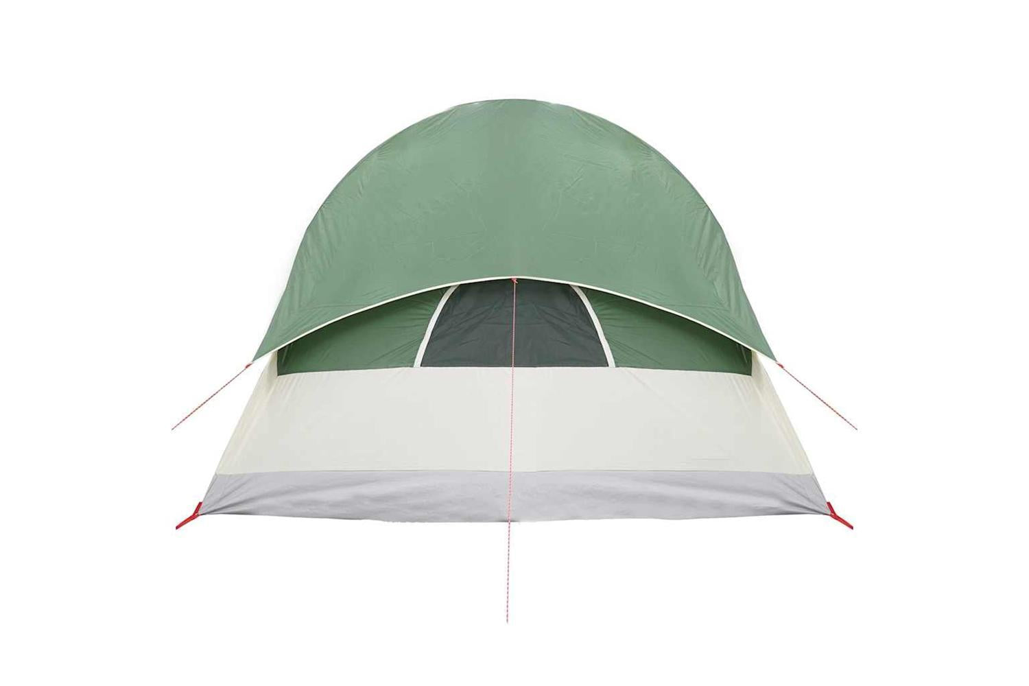 Vidaxl Camping Tent Tunnel 4-person Green Waterproof-10