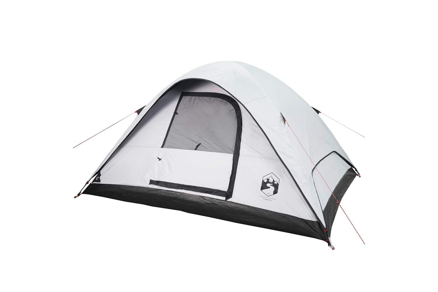 Vidaxl Family Tent Dome 6-person White Blackout Fabric Waterproof-4