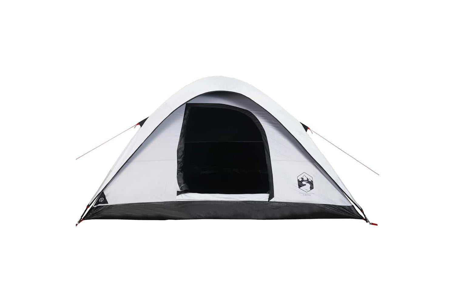 Vidaxl Family Tent Dome 6-person White Blackout Fabric Waterproof-7
