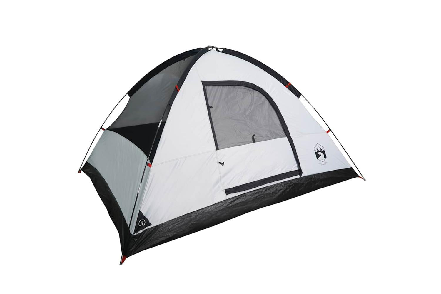 Vidaxl Family Tent Dome 6-person White Blackout Fabric Waterproof-8