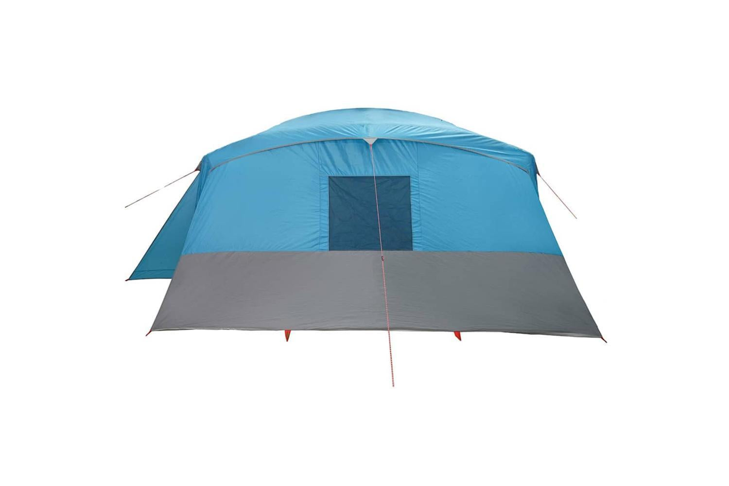 Vidaxl Family Tent Tunnel 16-person Blue Waterproof-8