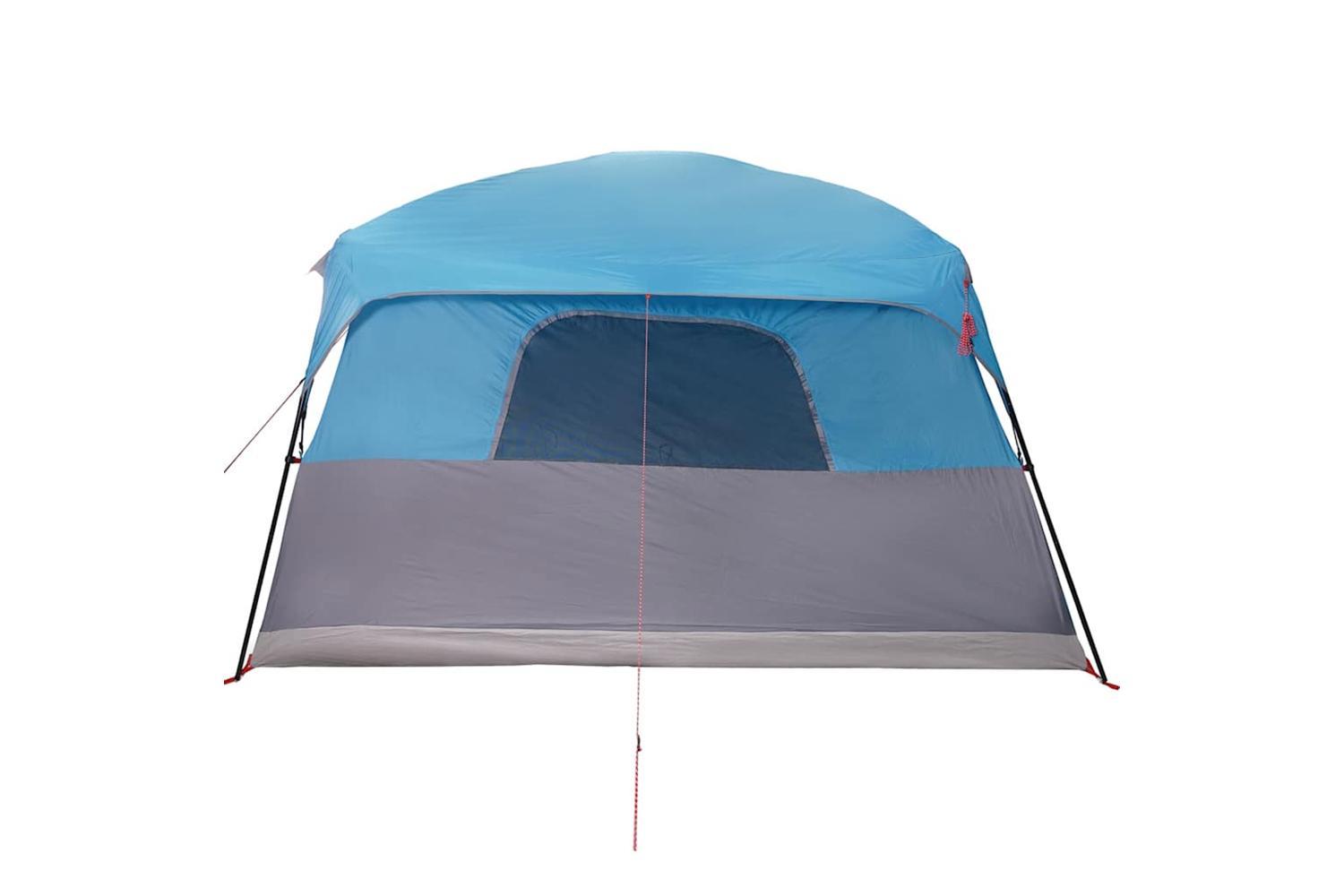 Vidaxl Family Tent Cabin 10-person Blue Waterproof-7