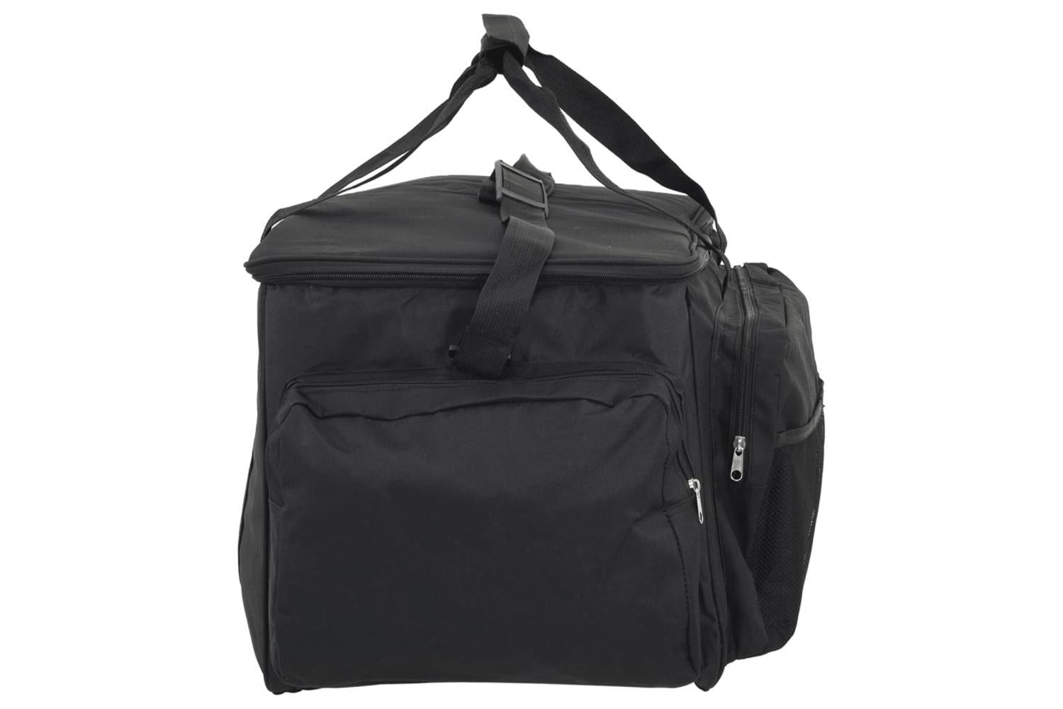 Vidaxl Fishing Bag Waterproof Black Oxford Fabric-5