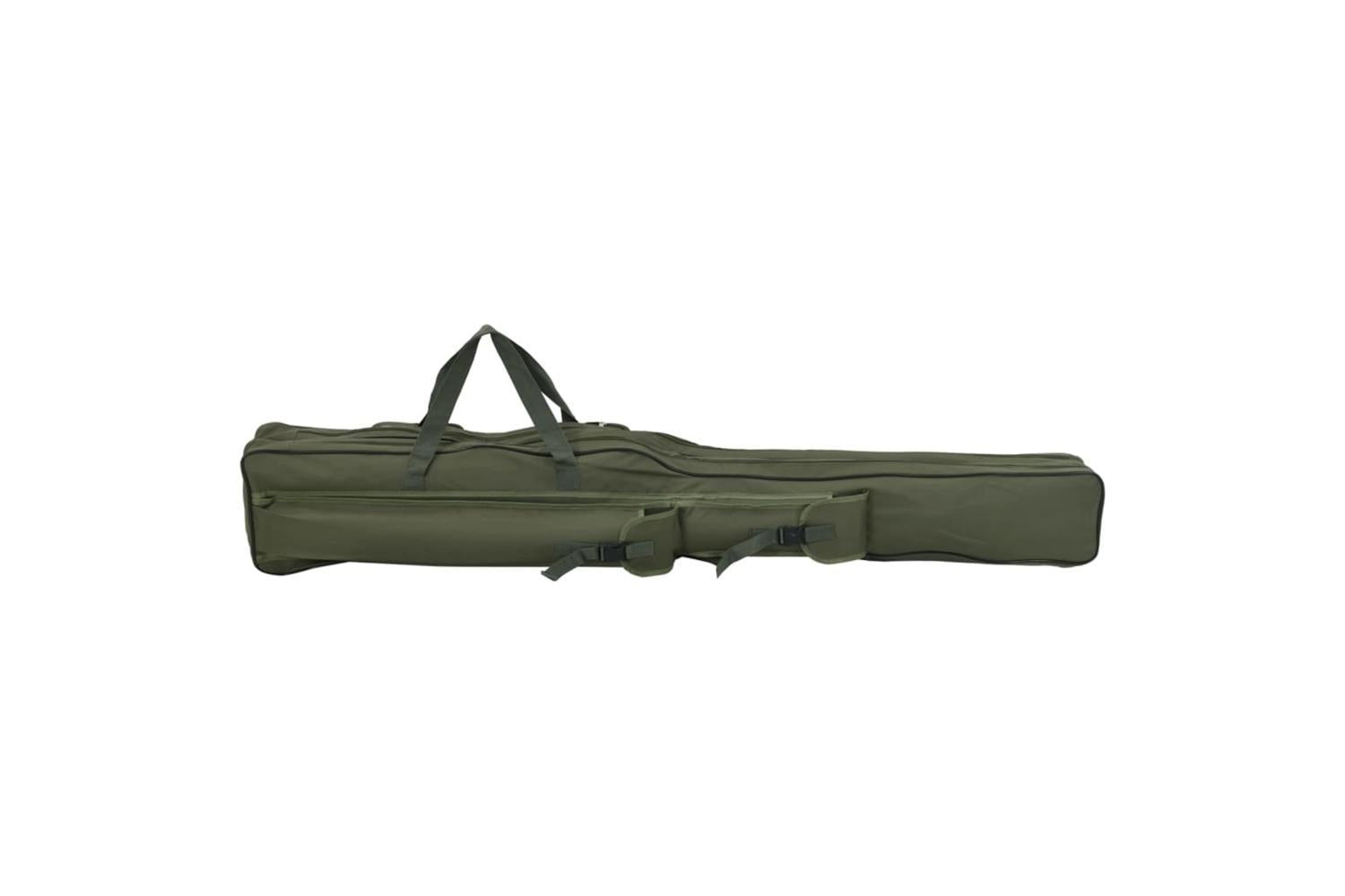Vidaxl Fishing Rod Bag Dark Green 160 Cm Oxford Fabric-3
