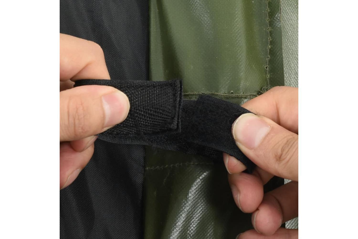 Vidaxl Fishing Rod Bag Dark Green 160 Cm Oxford Fabric-5