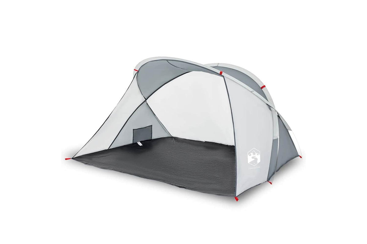 Vidaxl Beach Tent 2-person Grey Pop-up Waterproof-4