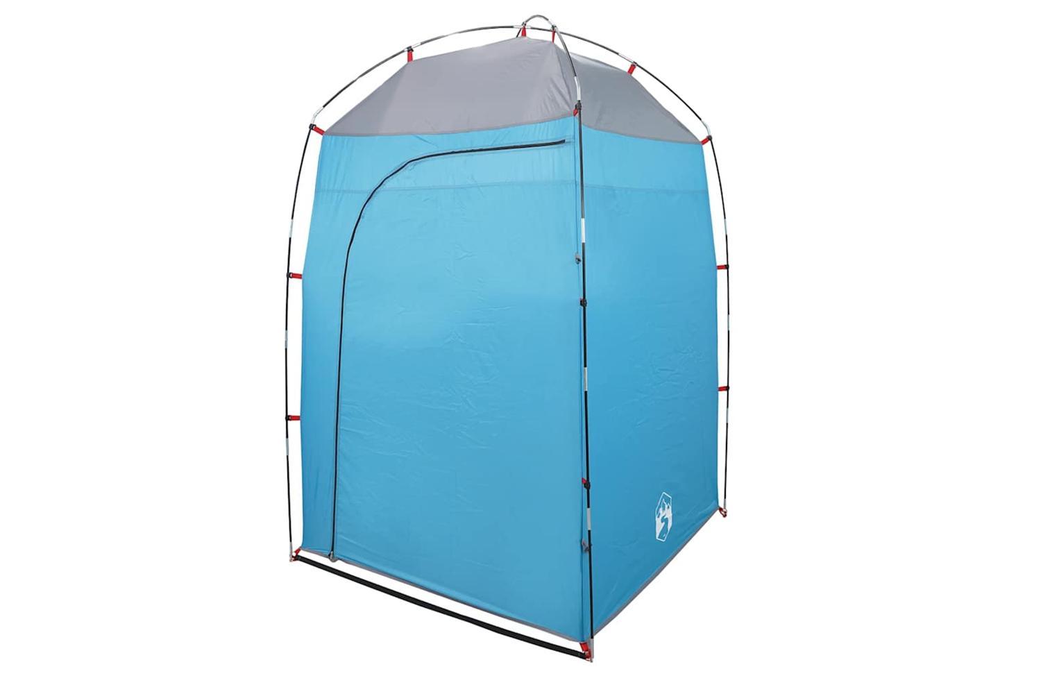 Vidaxl Shower Tent Blue Waterproof-3