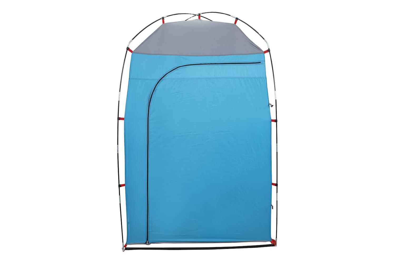 Vidaxl Shower Tent Blue Waterproof-7