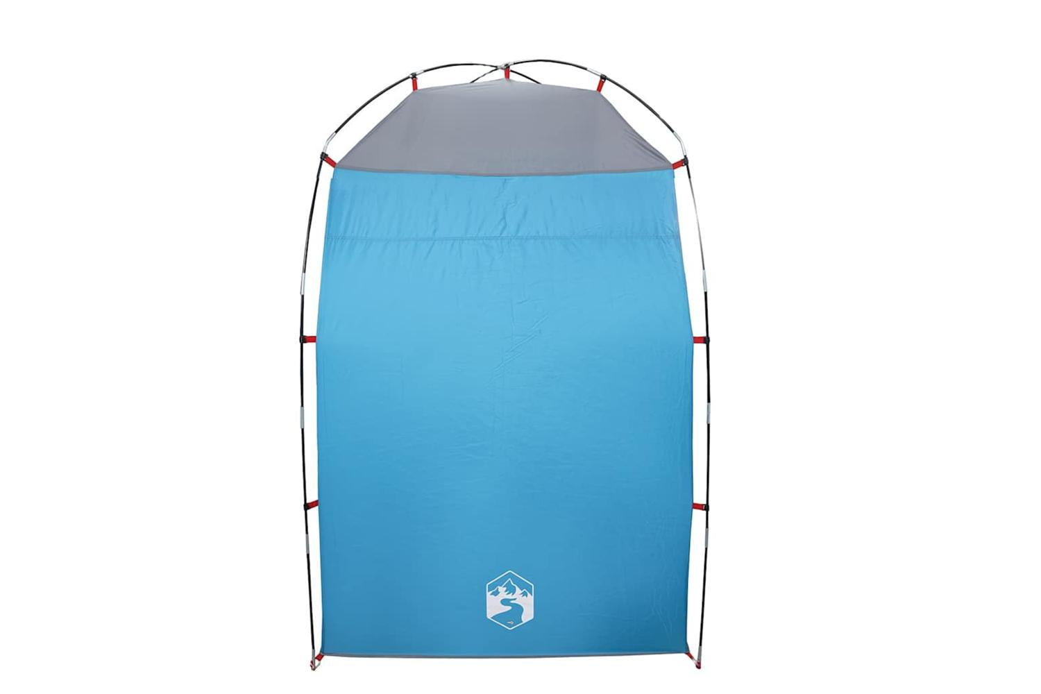 Vidaxl Shower Tent Blue Waterproof-8