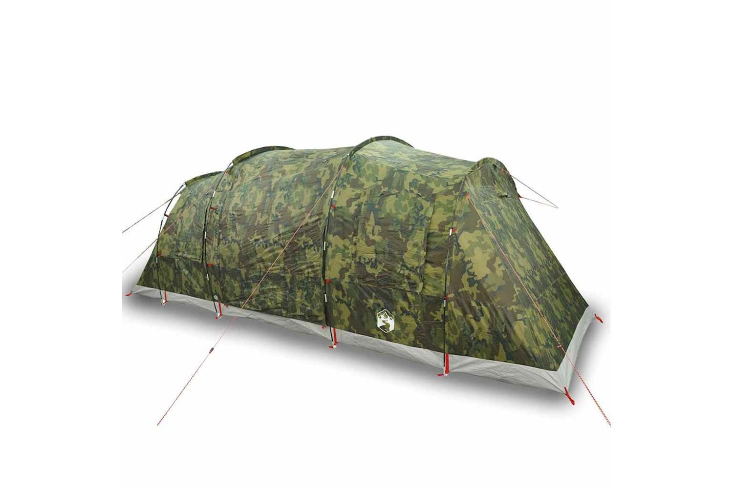 Vidaxl Family Tent Tunnel 6-person Camouflage Waterproof