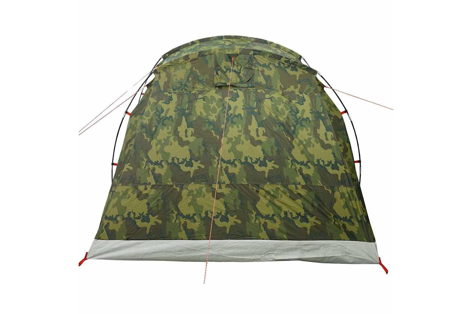 Vidaxl Family Tent Tunnel 6-person Camouflage Waterproof-8