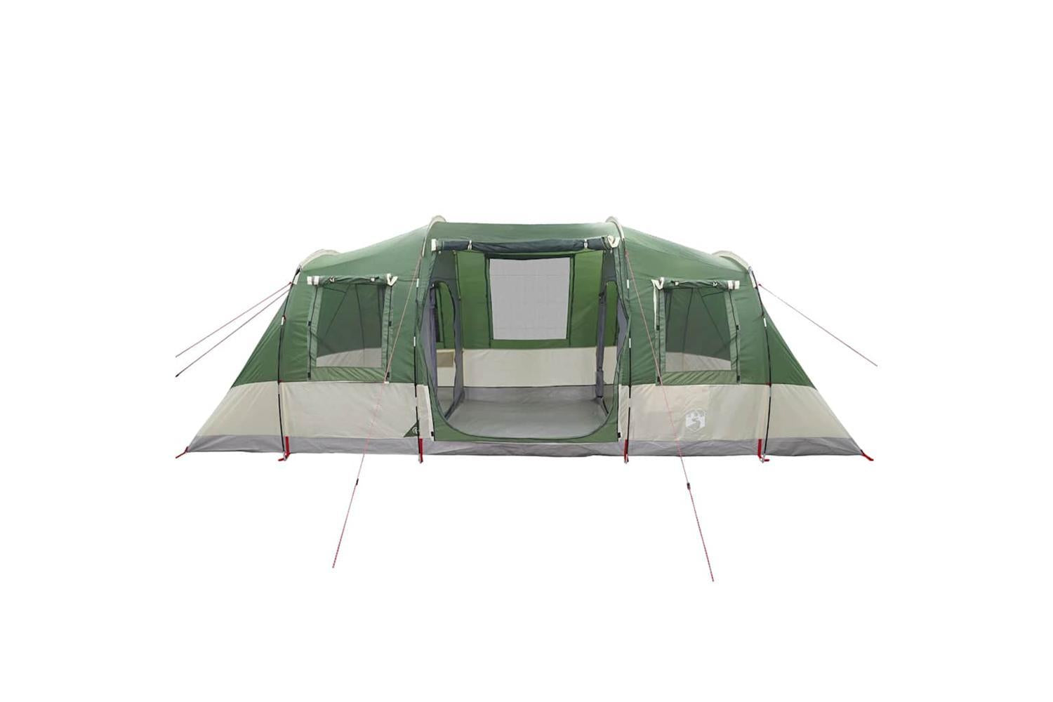 Vidaxl Family Tent Tunnel 6-person Green Waterproof-6