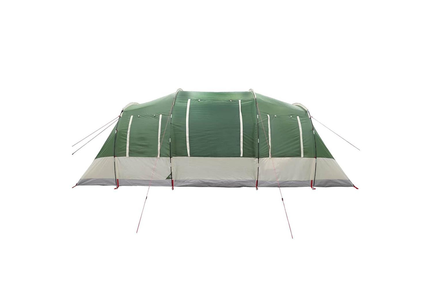 Vidaxl Family Tent Tunnel 6-person Green Waterproof-9
