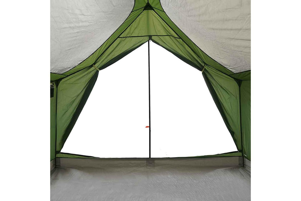 Vidaxl Camping Tent 5-person Green Waterproof-10