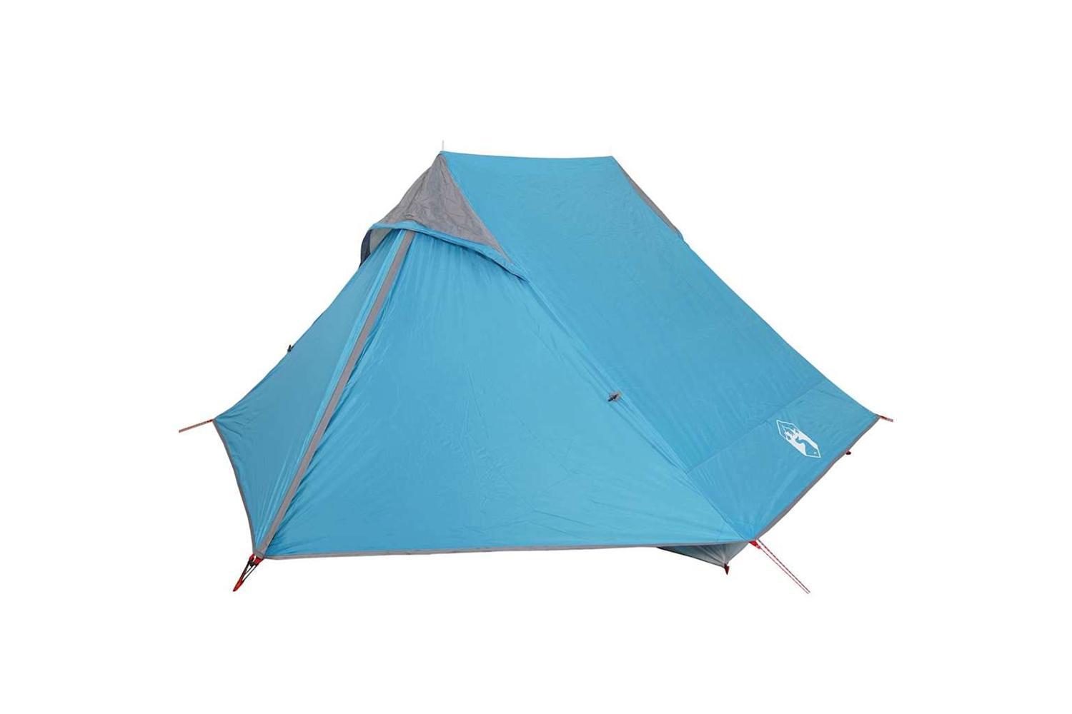 Vidaxl Camping Tent 2-person Blue Waterproof-3