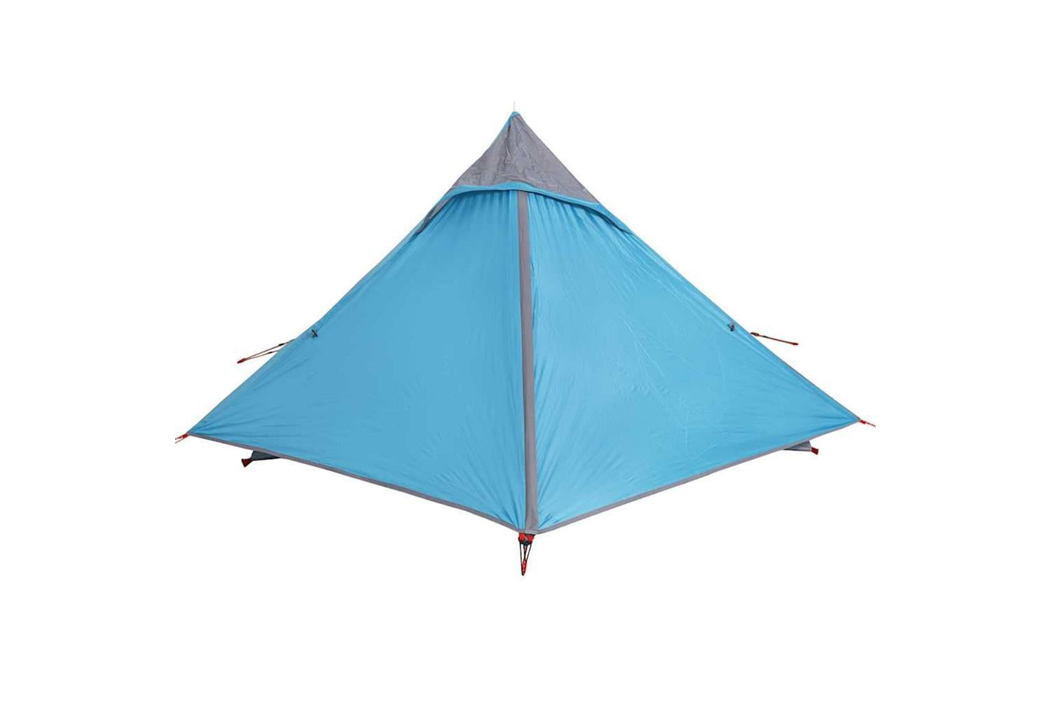 Vidaxl Camping Tent 2-person Blue Waterproof-5