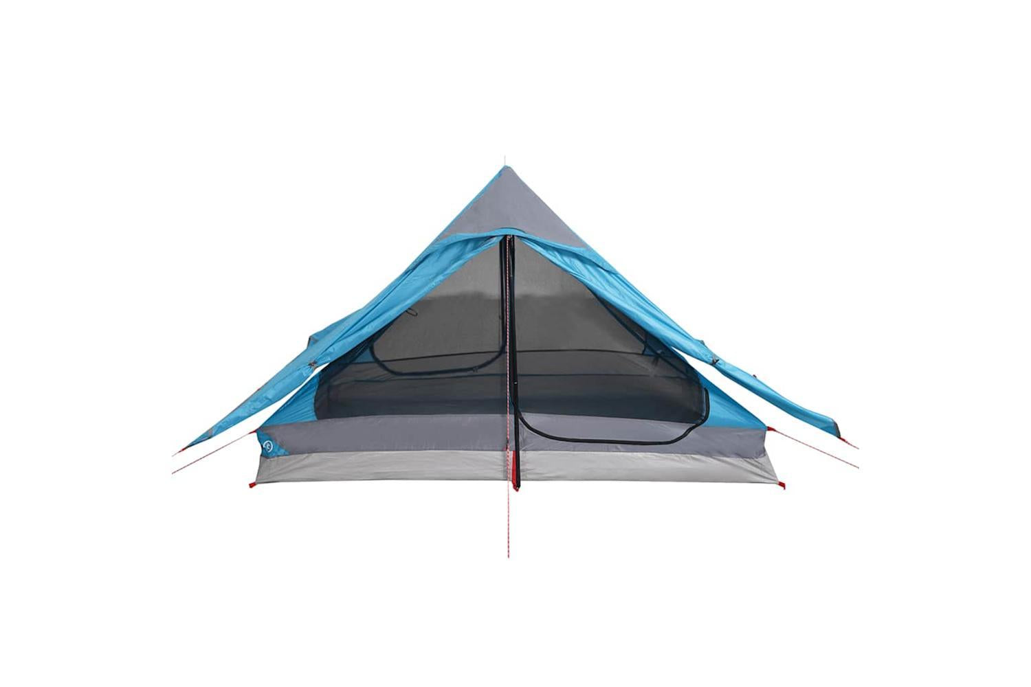 Vidaxl Camping Tent 2-person Blue Waterproof-6