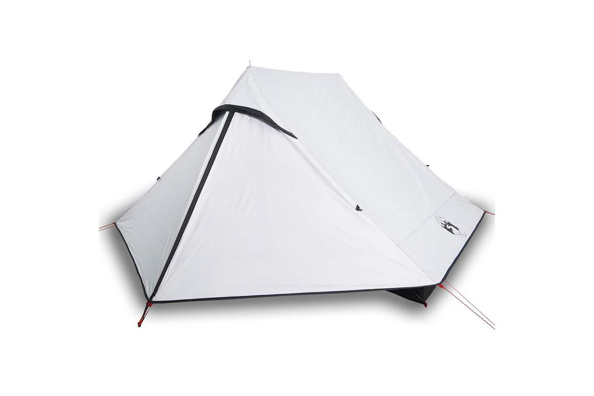 Vidaxl Camping Tent 2-person White Blackout Fabric Waterproof-2