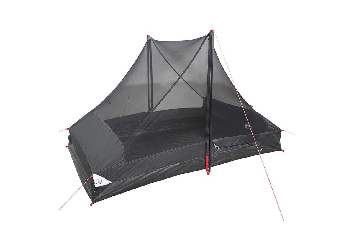 Vidaxl Camping Tent 2-person White Blackout Fabric Waterproof-8