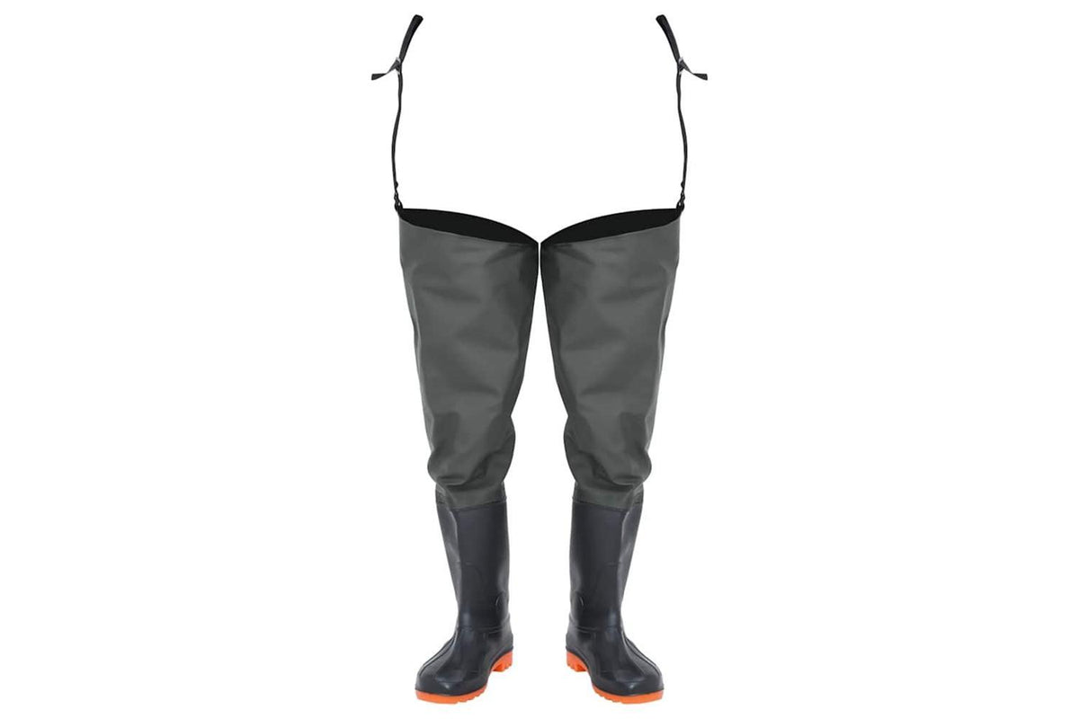 Vidaxl Hip Waders Dark Green Size 42-2