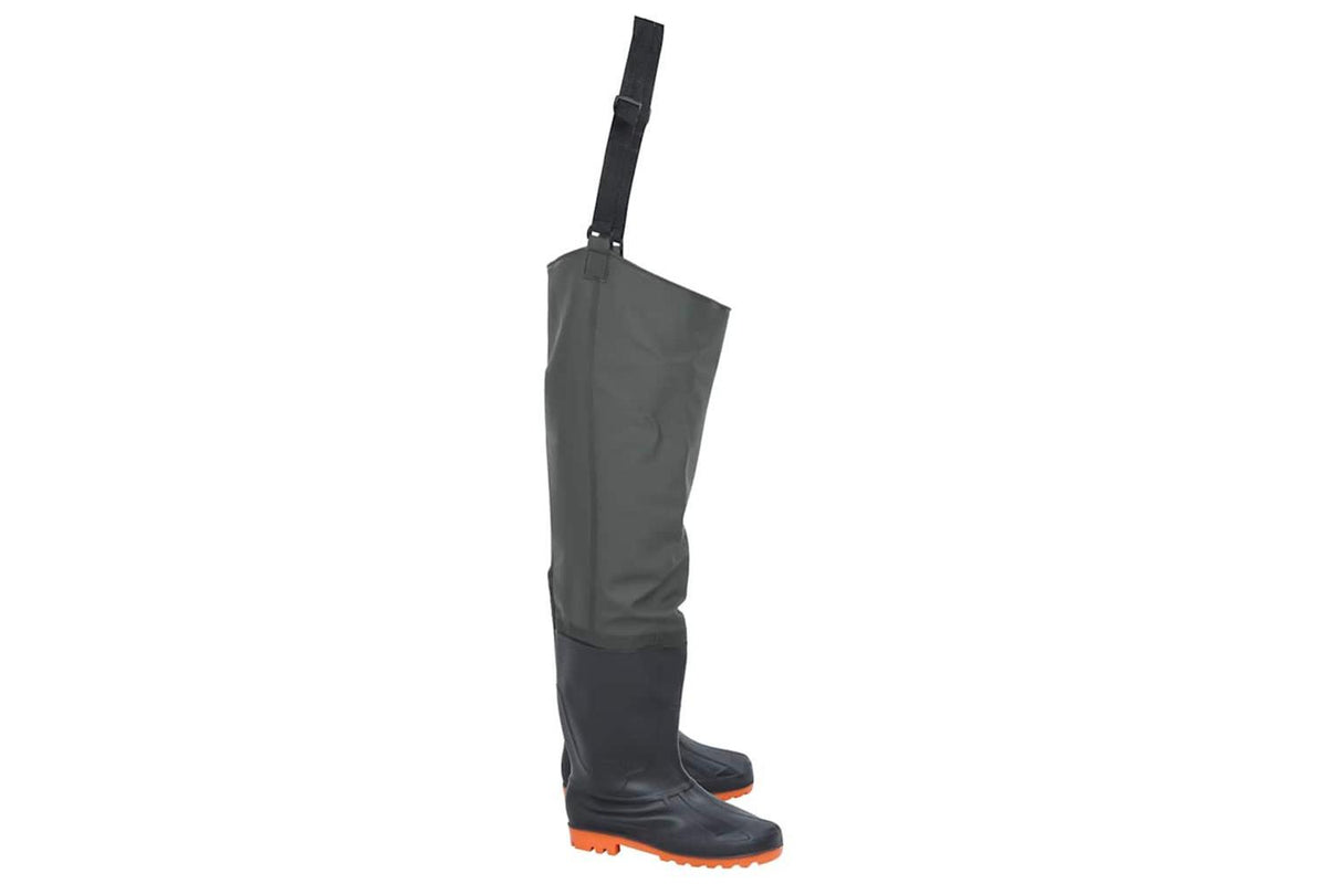 Vidaxl Hip Waders Dark Green Size 42-3