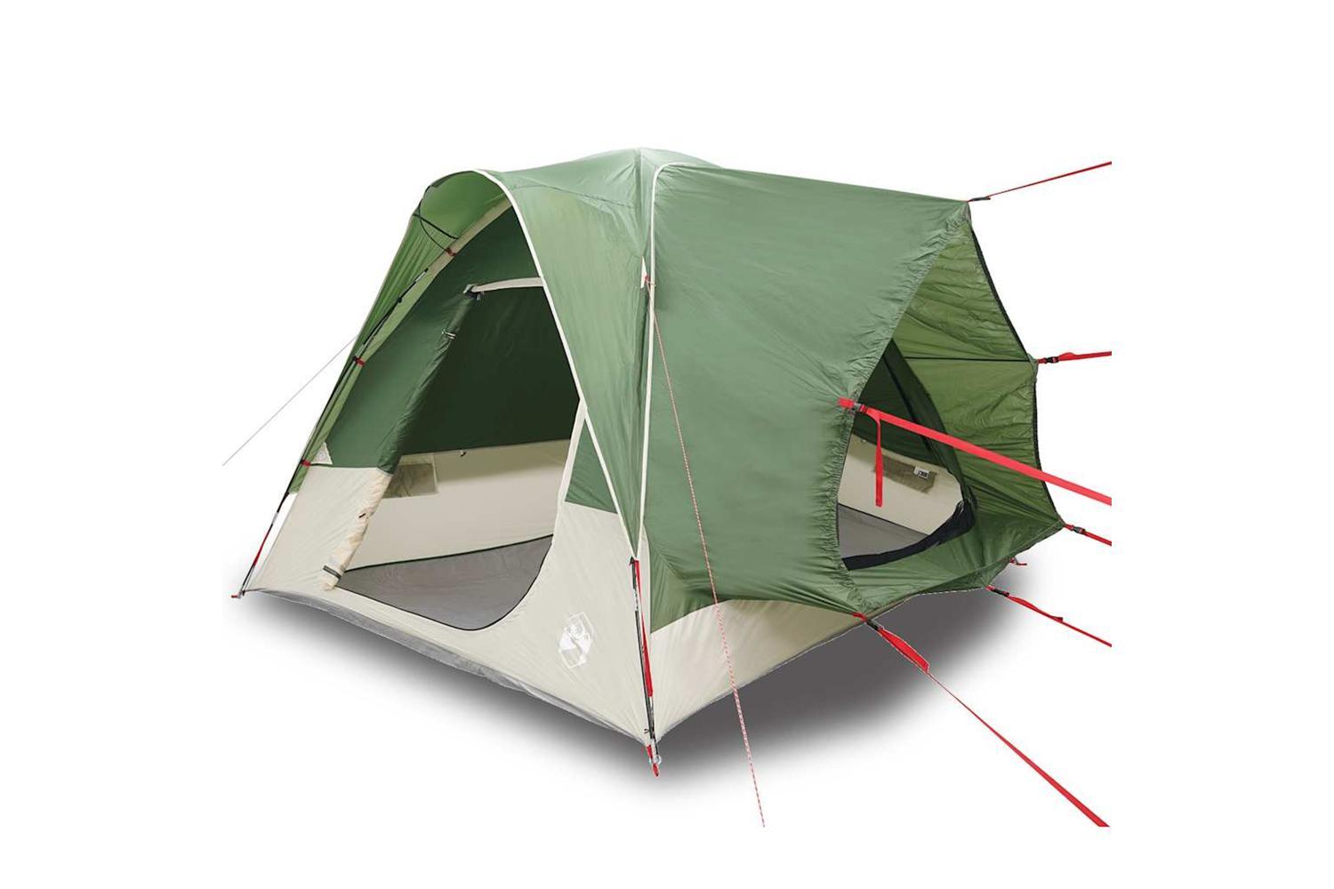 Vidaxl Car Tent 4-person Green Waterproof-2