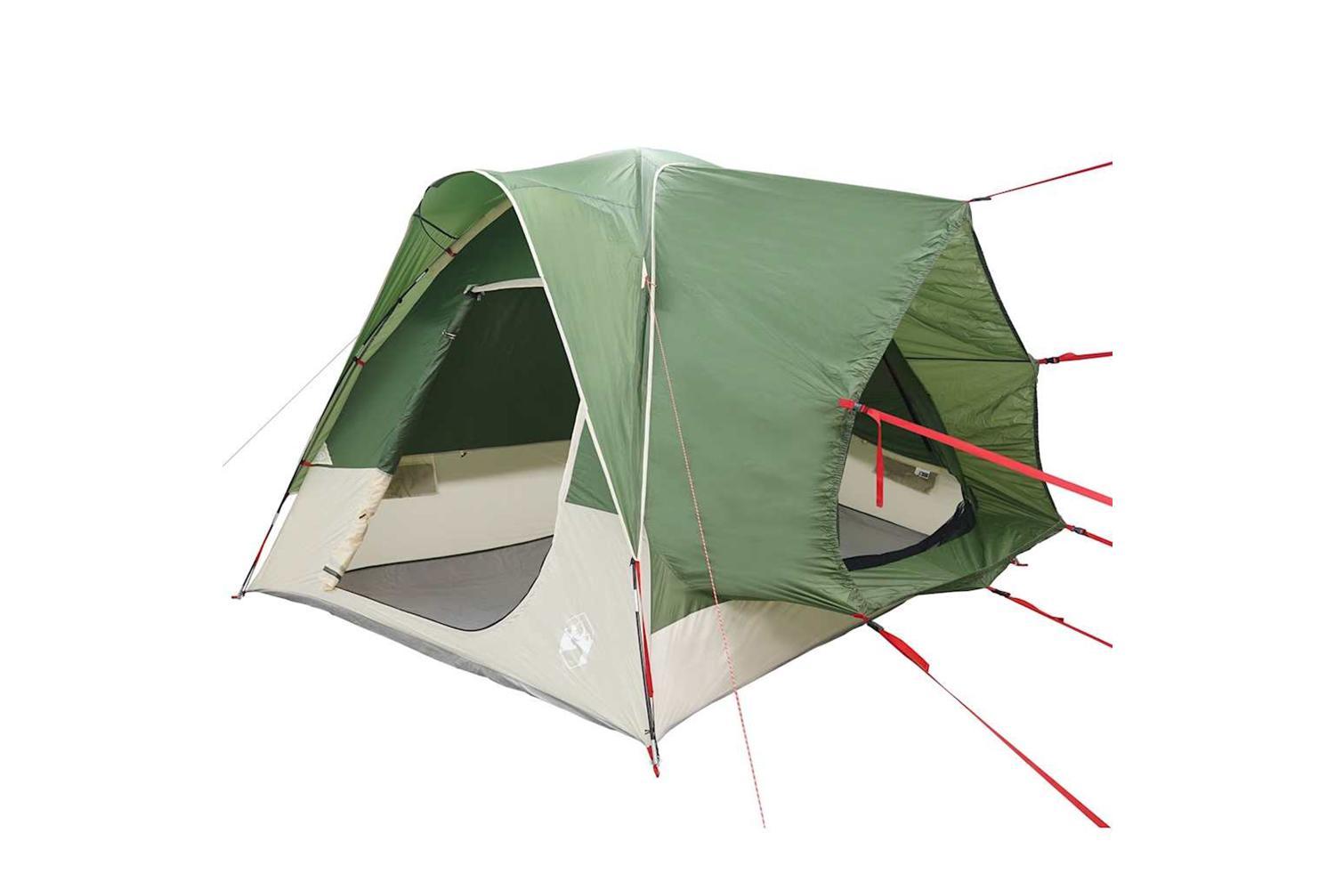 Vidaxl Car Tent 4-person Green Waterproof-3