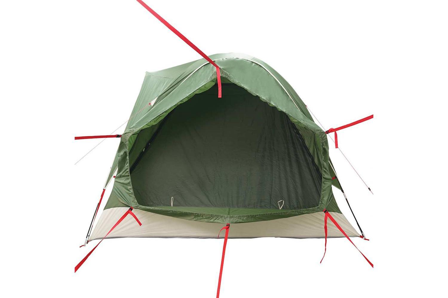 Vidaxl Car Tent 4-person Green Waterproof-8