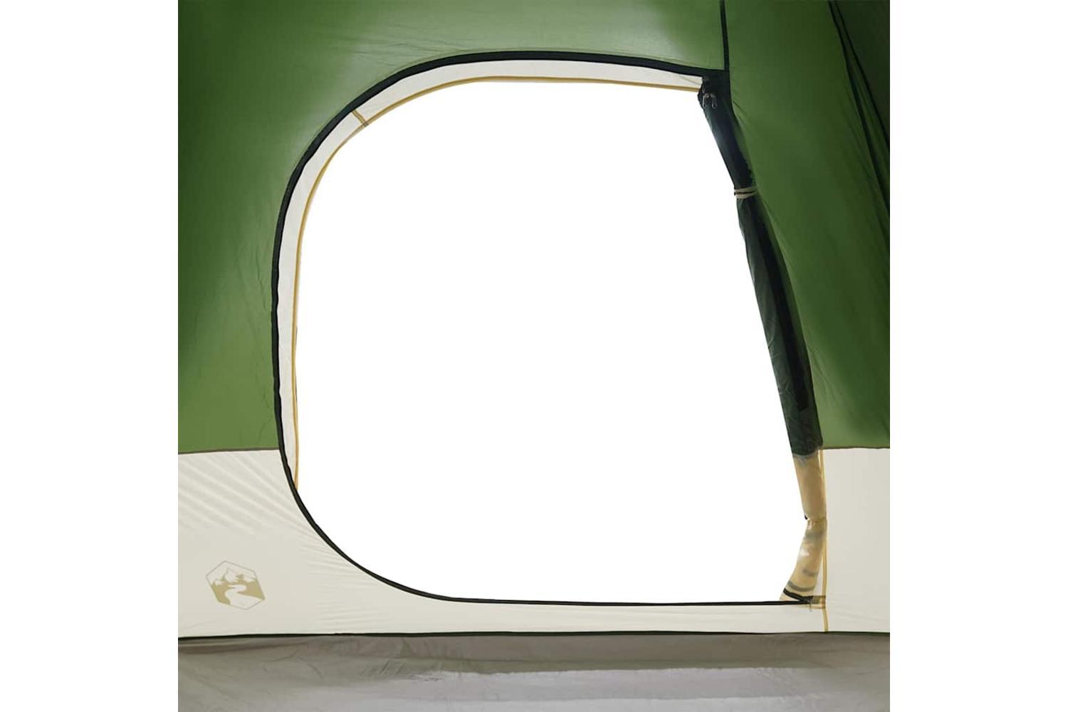 Vidaxl Car Tent 4-person Green Waterproof-10
