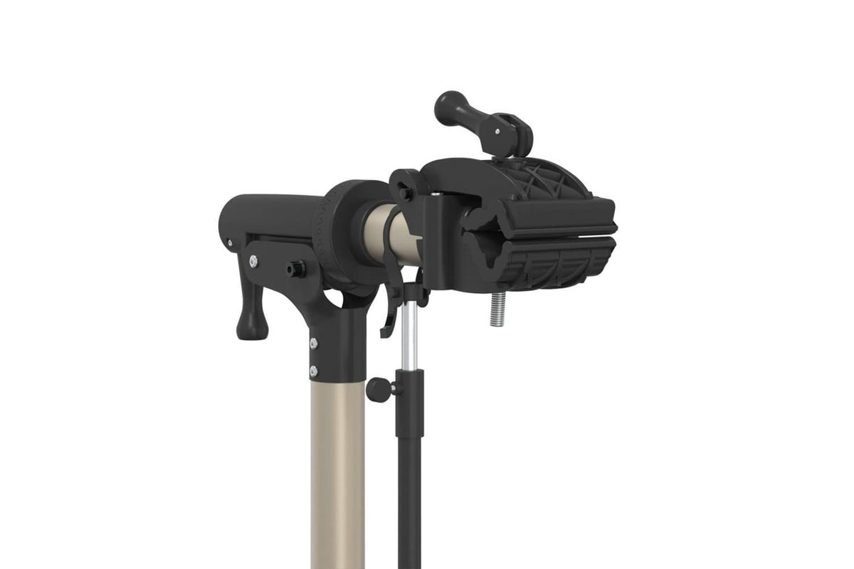 Vidaxl Bike Repair Stand Foldable Adjustable 120-165 Cm Aluminium-10