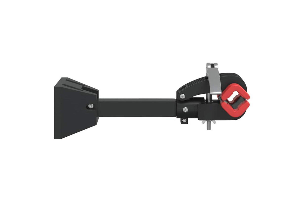 Vidaxl Bike Repair Stand Wall Mounted Foldable Red And Black Steel-5