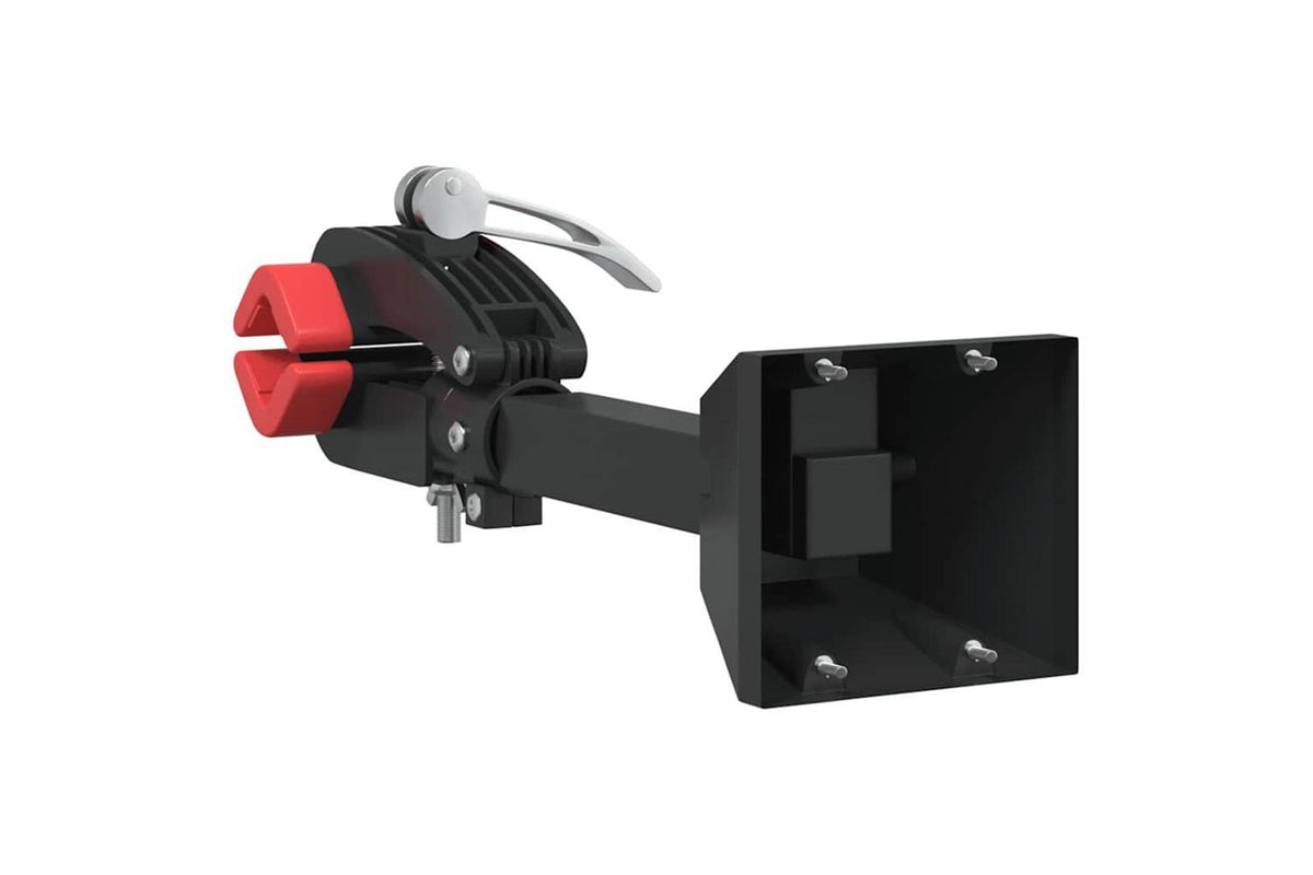 Vidaxl Bike Repair Stand Wall Mounted Foldable Red And Black Steel-6