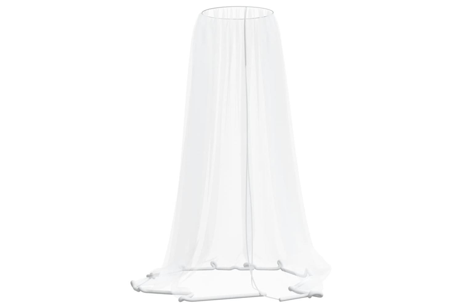 Vidaxl Mosquito Net For Umbrella 220 Mesh White ÃŽÂ¦330x250 Cm-2
