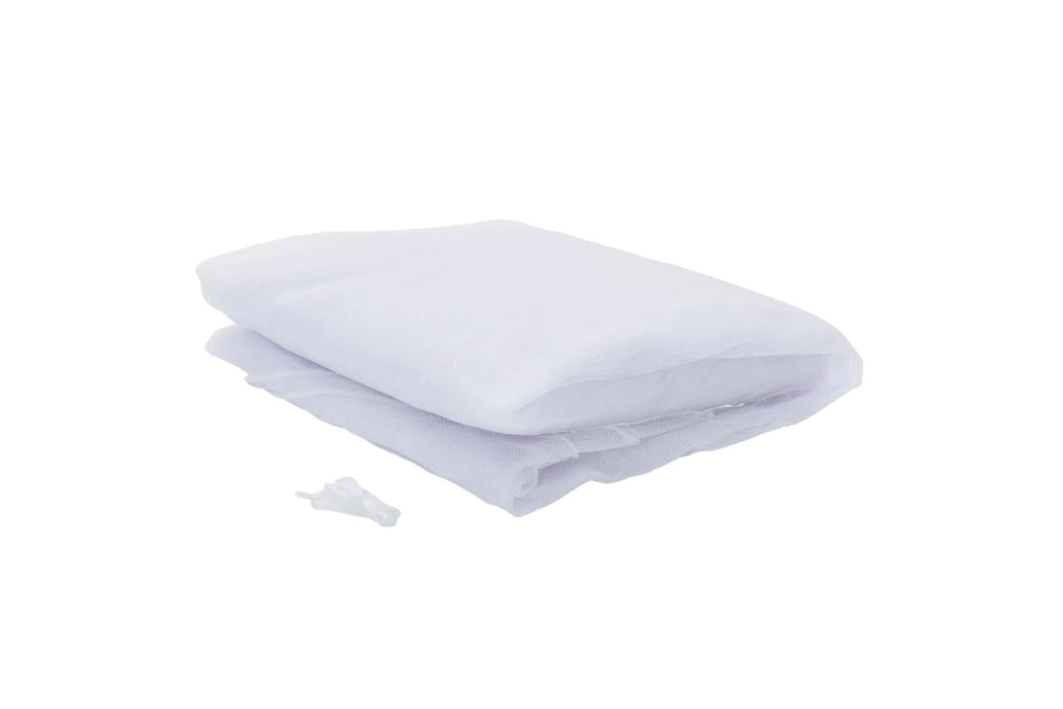 Vidaxl Mosquito Net For Umbrella 220 Mesh White ÃŽÂ¦330x250 Cm-3