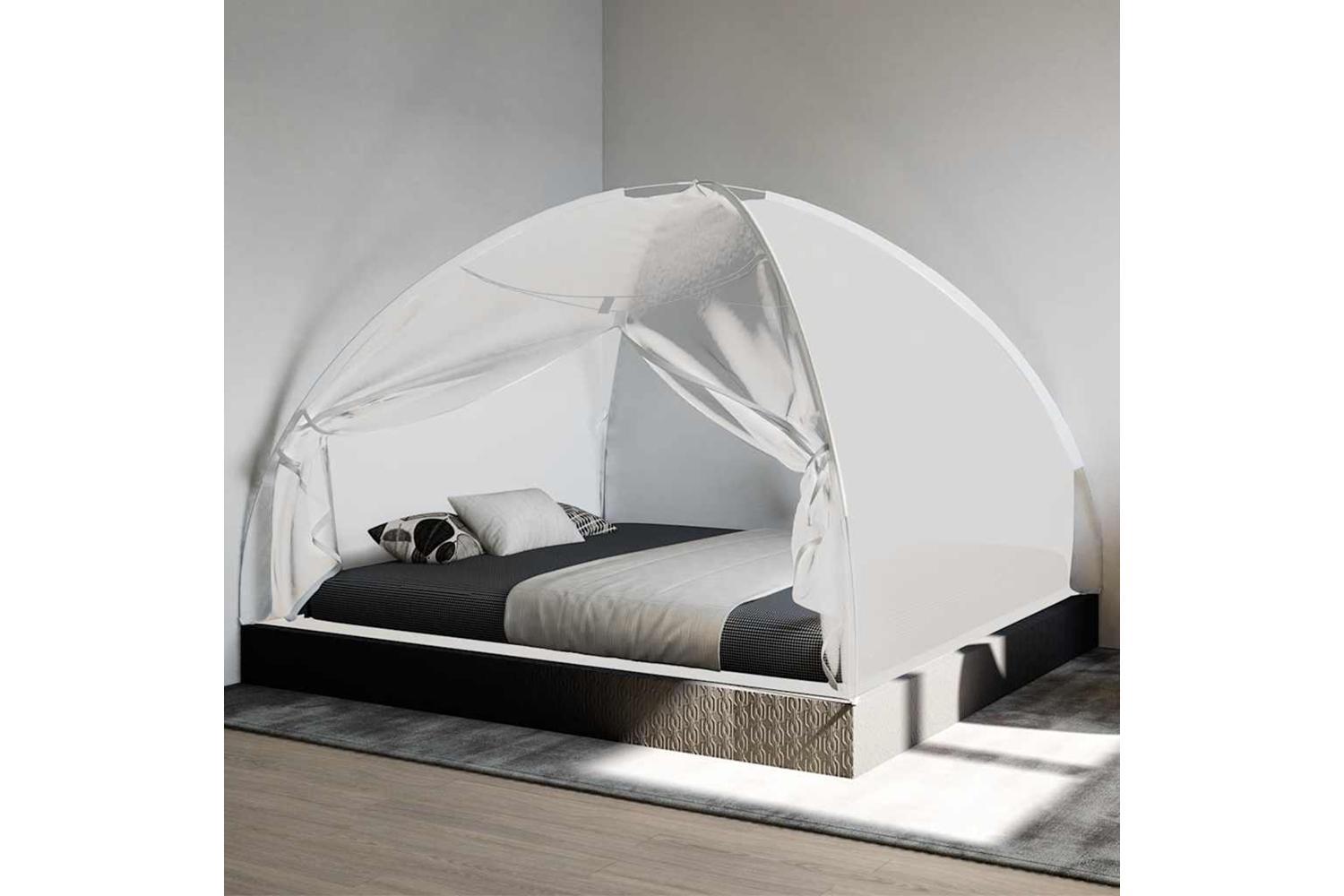 Vidaxl Mosquito Net Mongolia With Doors 220 Mesh White 200x180x135 Cm-3