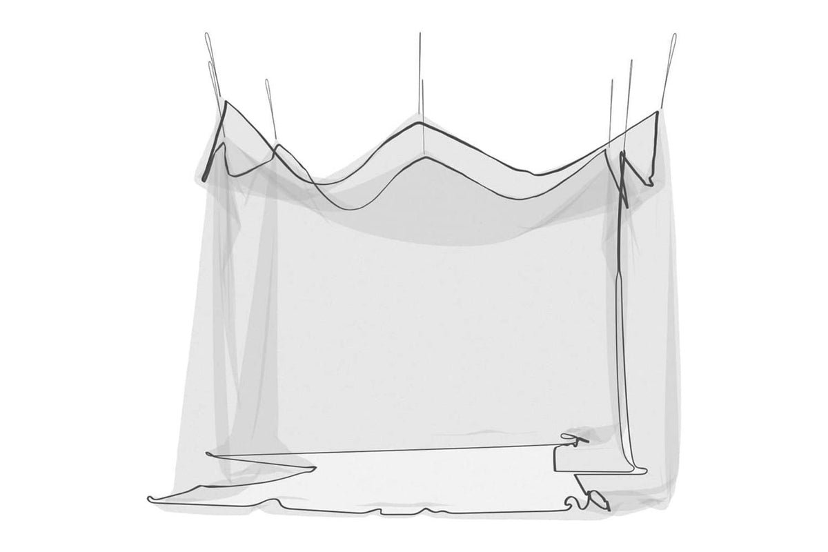 Vidaxl Mosquito Net For Outdoor 220 Mesh Black 300x300x250 Cm-5